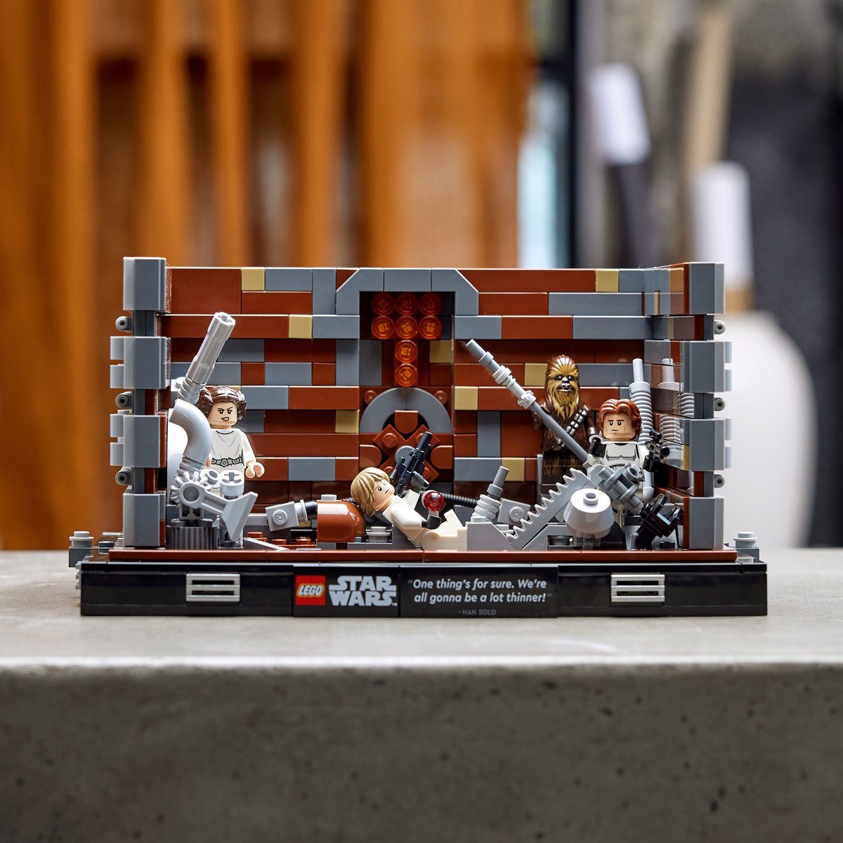 LEGO Death Star Afvalpers diorama - 75339