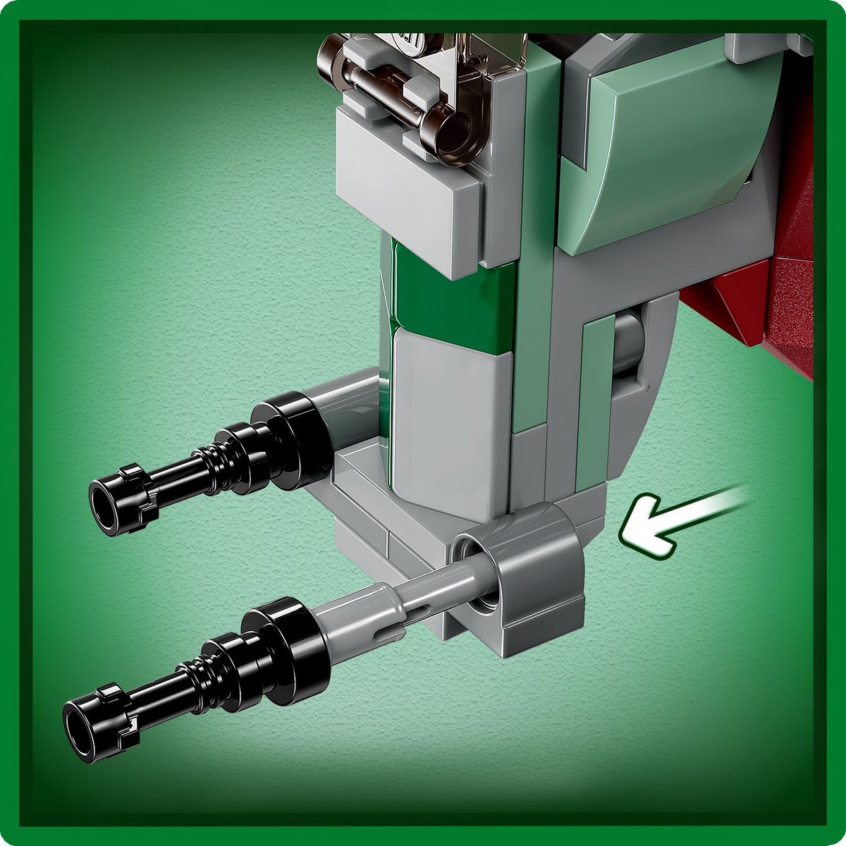 LEGO Star Wars Boba Fett's sterrenschip Microfighter - 75344