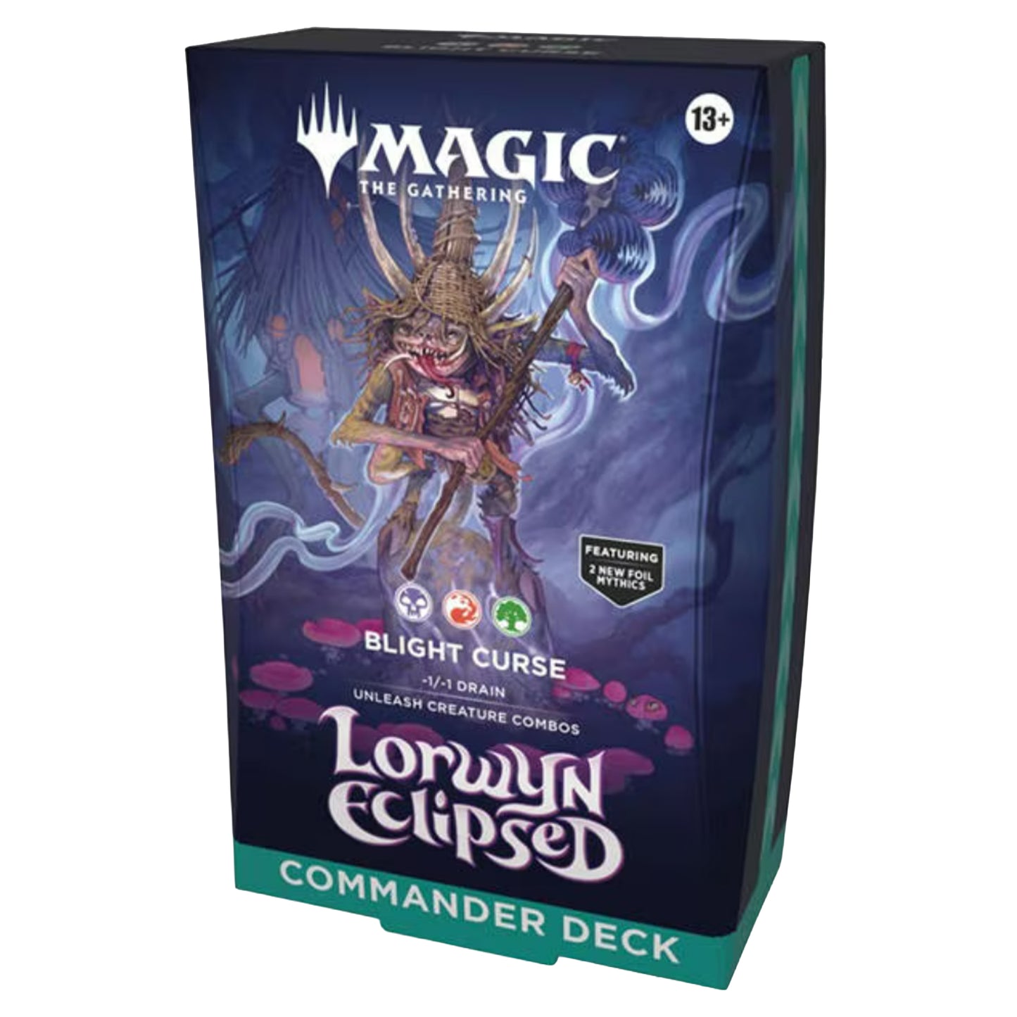 Magic: The Gathering Lorwyn Eclipsed “Blight Curse” Commander Deck