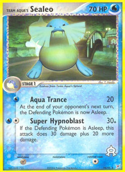 Team Aqua's Sealeo (Aqua Trance)