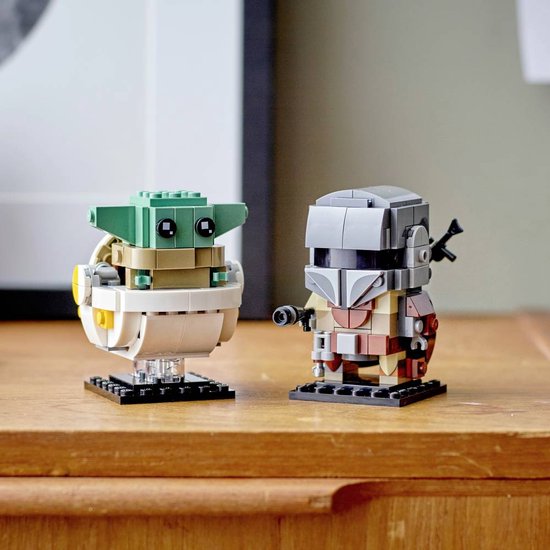 LEGO BrickHeadz Star Wars De Mandalorian & Baby Yoda - 75317