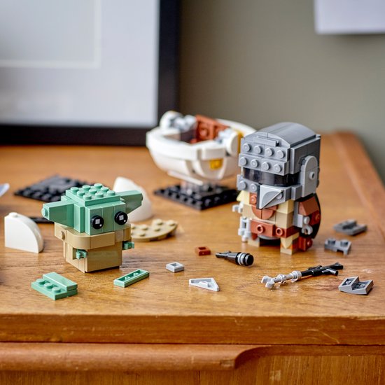 LEGO BrickHeadz Star Wars De Mandalorian & Baby Yoda - 75317