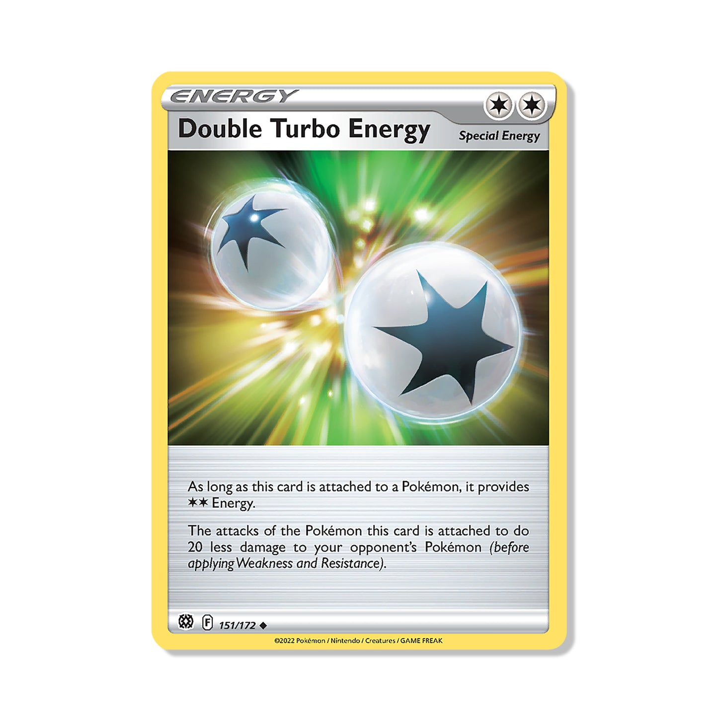 Double Turbo Energy Pokémon Sword & Shield Brilliant Stars - Normal kaart | Engels
