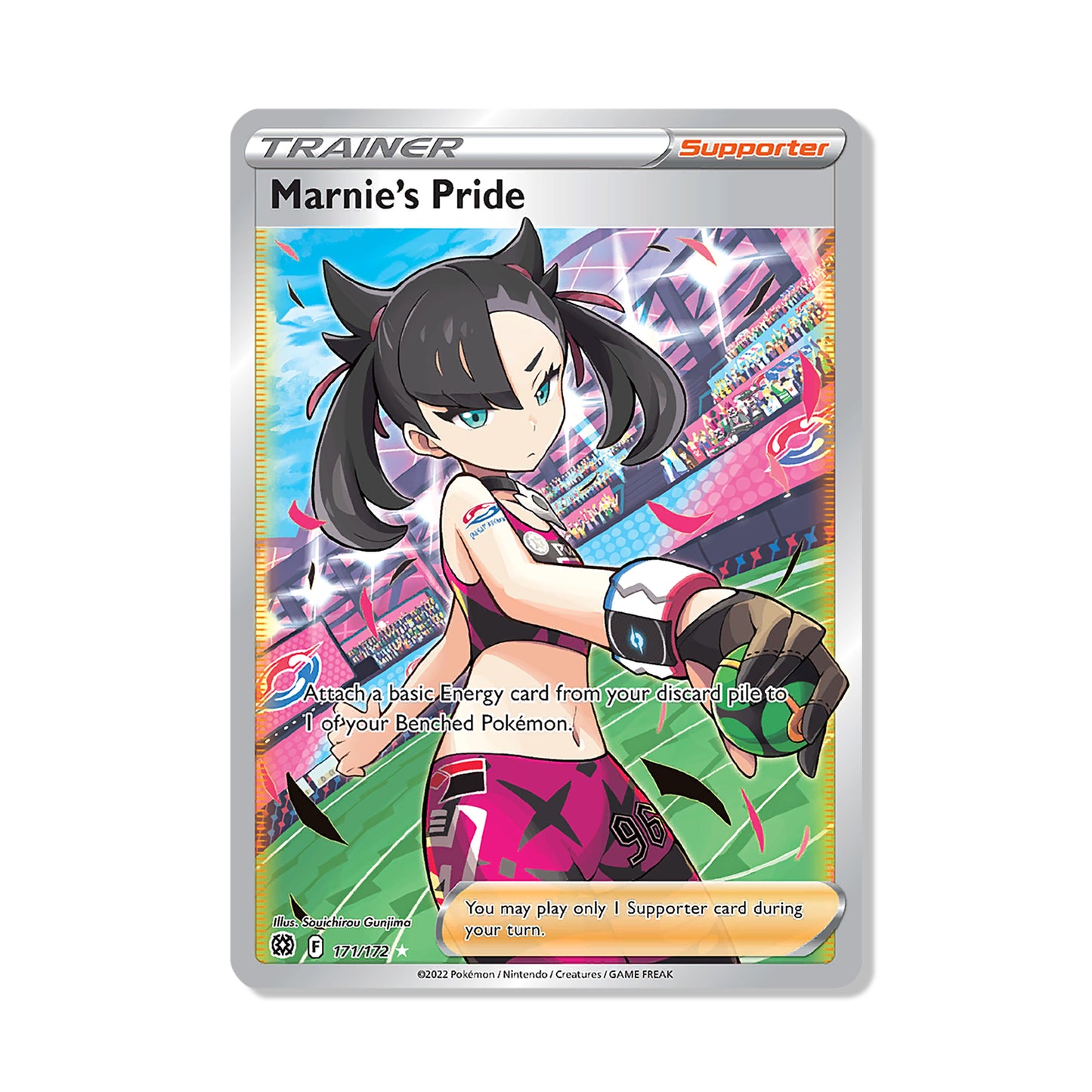Marnie's Pride Pokémon Sword & Shield Brilliant Stars - Full Art kaart | Engels
