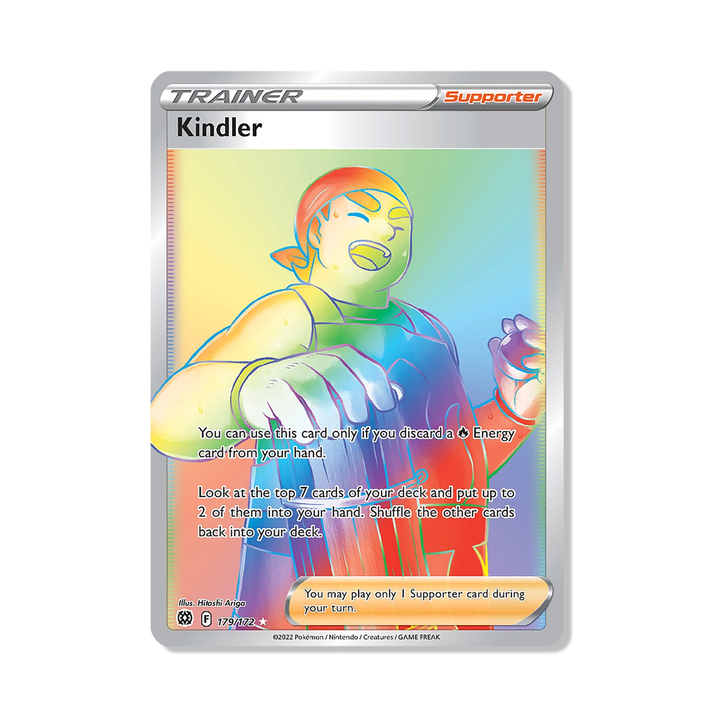 Kindler Pokémon Sword & Shield Brilliant Stars - Full Art kaart | Engels