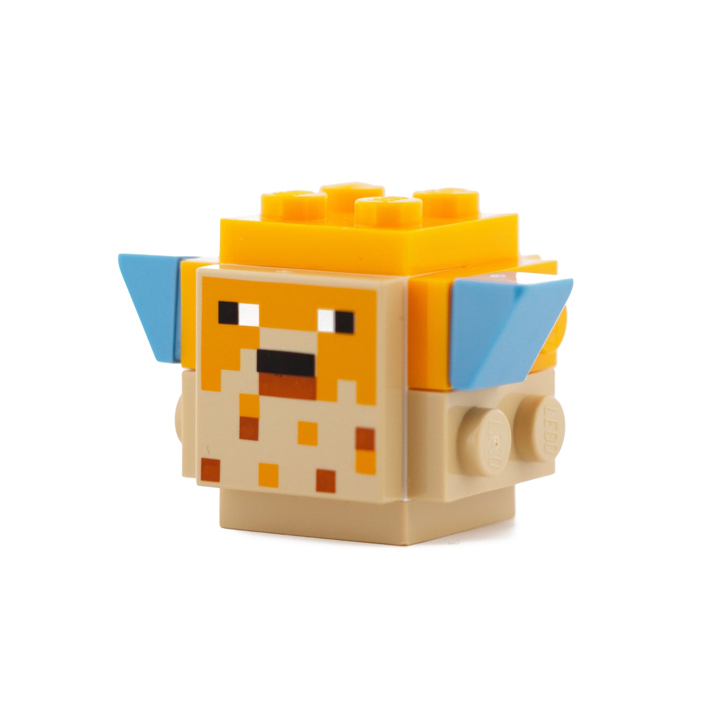 LEGO Minecraft Pufferfish Inflated Minifigure Brick Built minepufffish02