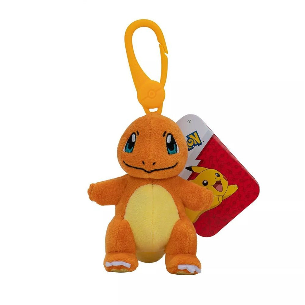 Pokemon Charmander Clip On Plush Keychain Knuffel