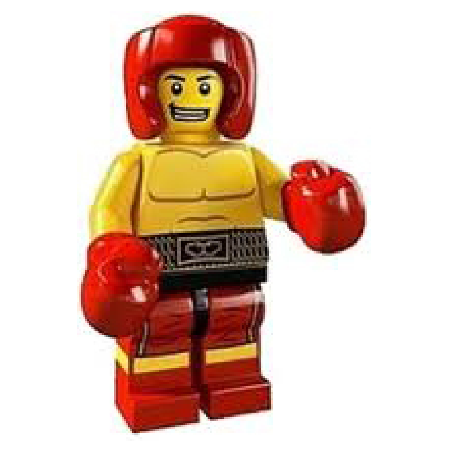 LEGO Minifigures Series 5 Boxer – Red Boxing Fighter Minifigure