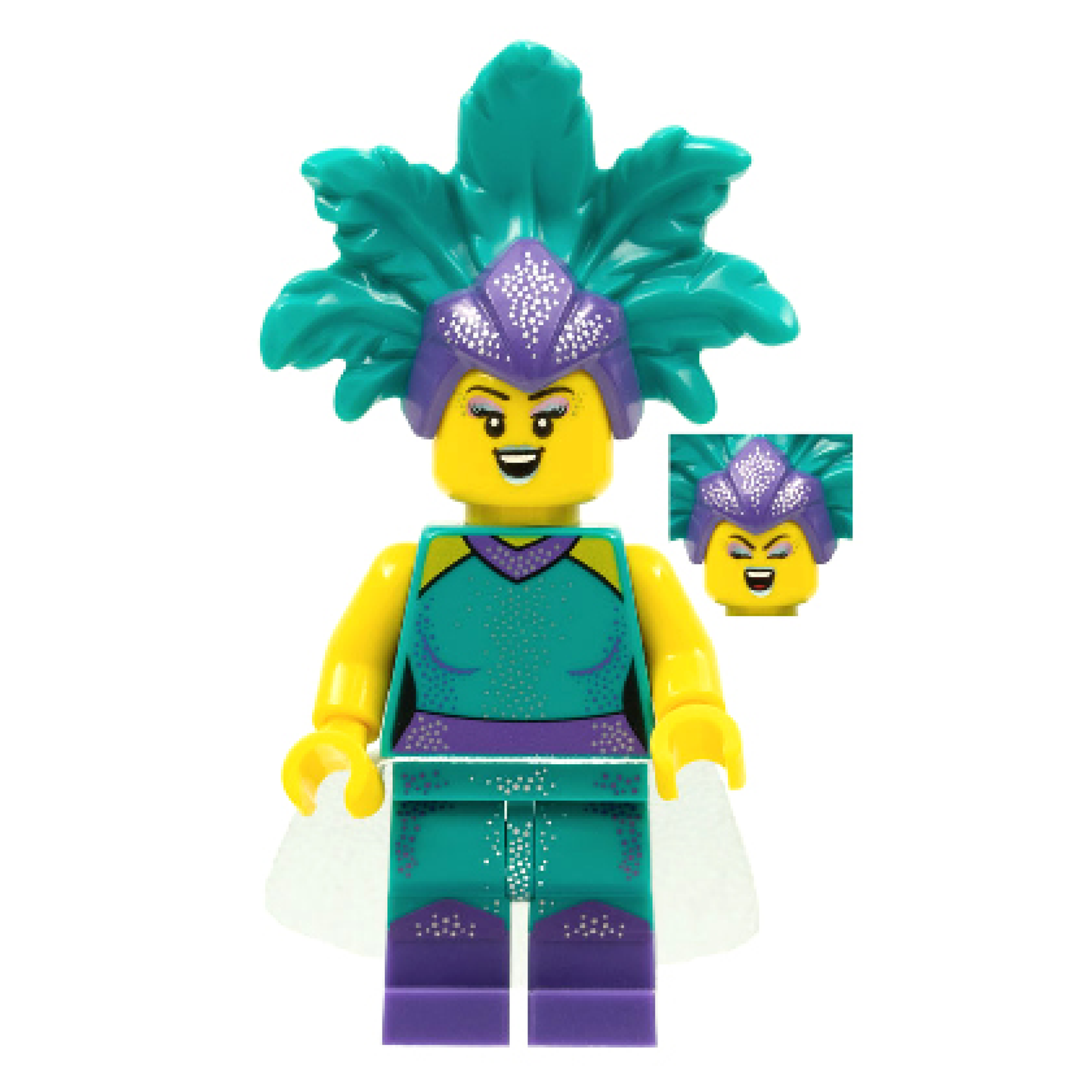 Cabaret Singer LEGO Minifigure Series 21 – Collectible Character