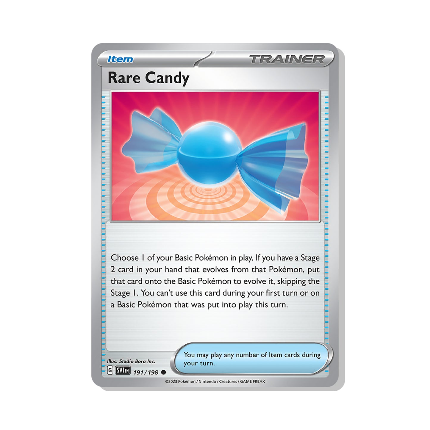 Rare Candy Pokémon Scarlet & Violet - Normal kaart | Engels