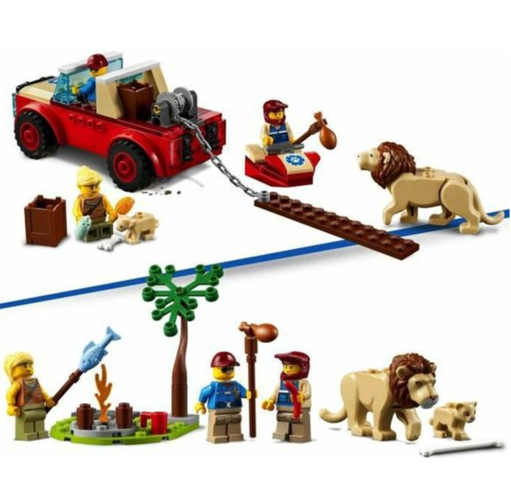 LEGO City 4+ Wildlife Rescue Off-roader - 60301
