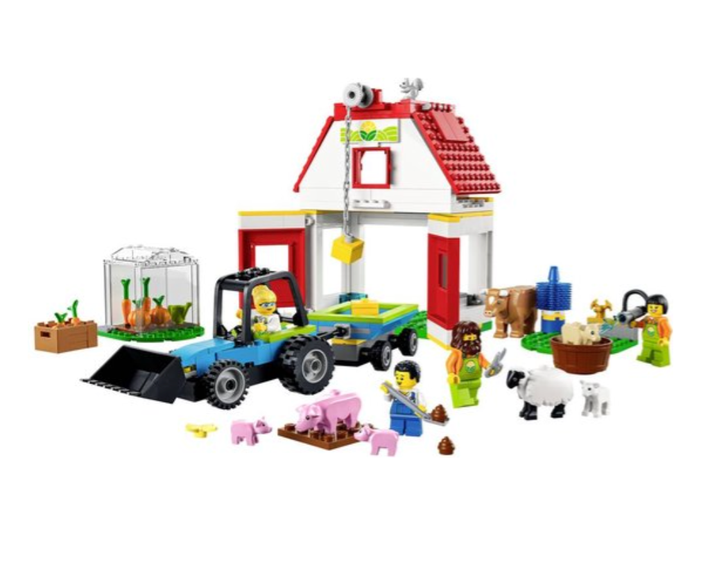 LEGO City Farm Schuur en boerderijdieren - 60346