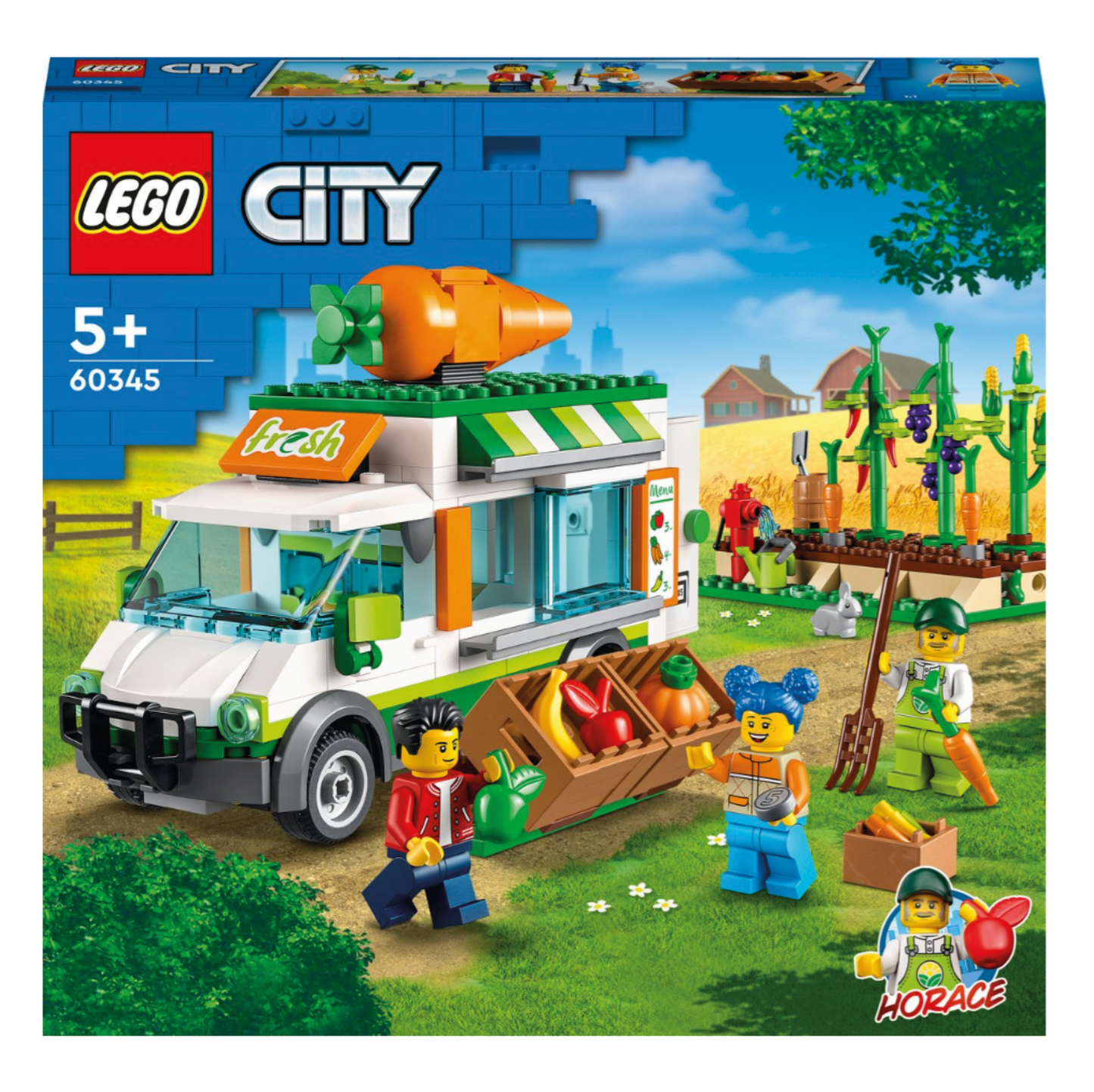 LEGO City Farm Boerenmarkt wagen - 60345