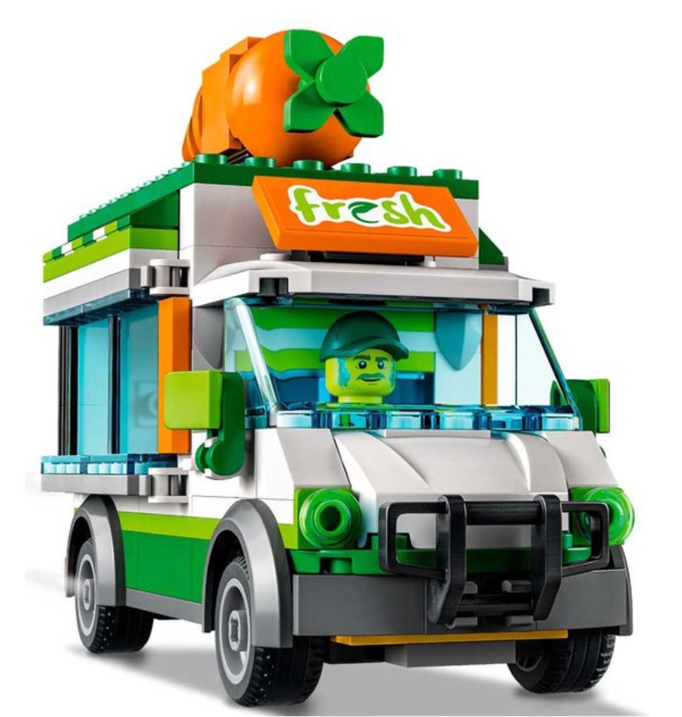 LEGO City Farm Boerenmarkt wagen - 60345