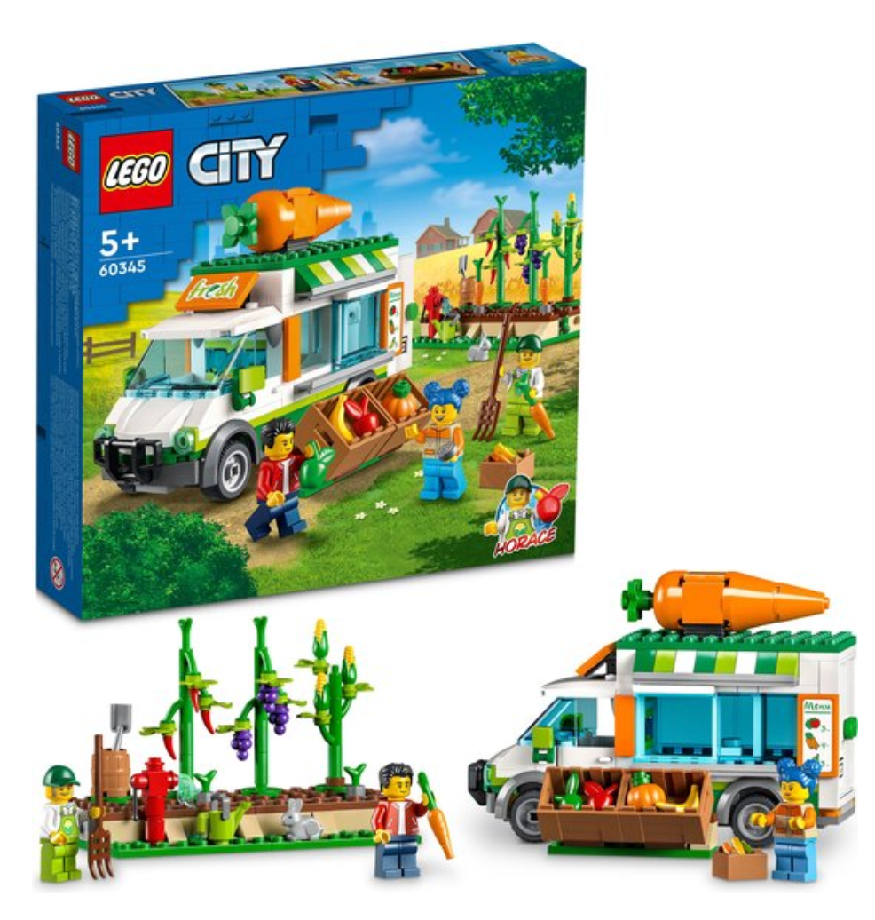 LEGO City Farm Boerenmarkt wagen - 60345