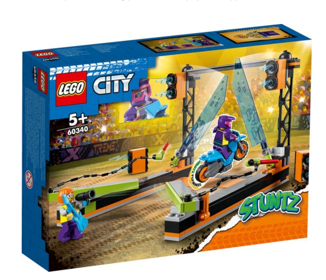 LEGO City Stuntz Het mes stuntuitdaging - 60340