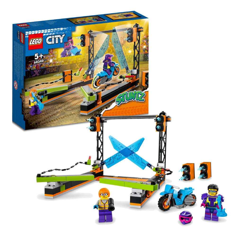 LEGO City Stuntz Het mes stuntuitdaging - 60340