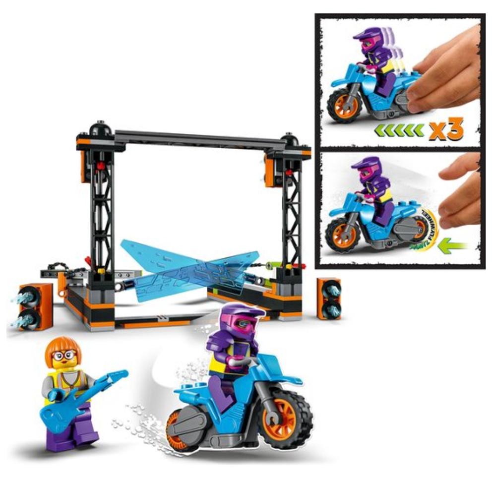 LEGO City Stuntz Het mes stuntuitdaging - 60340