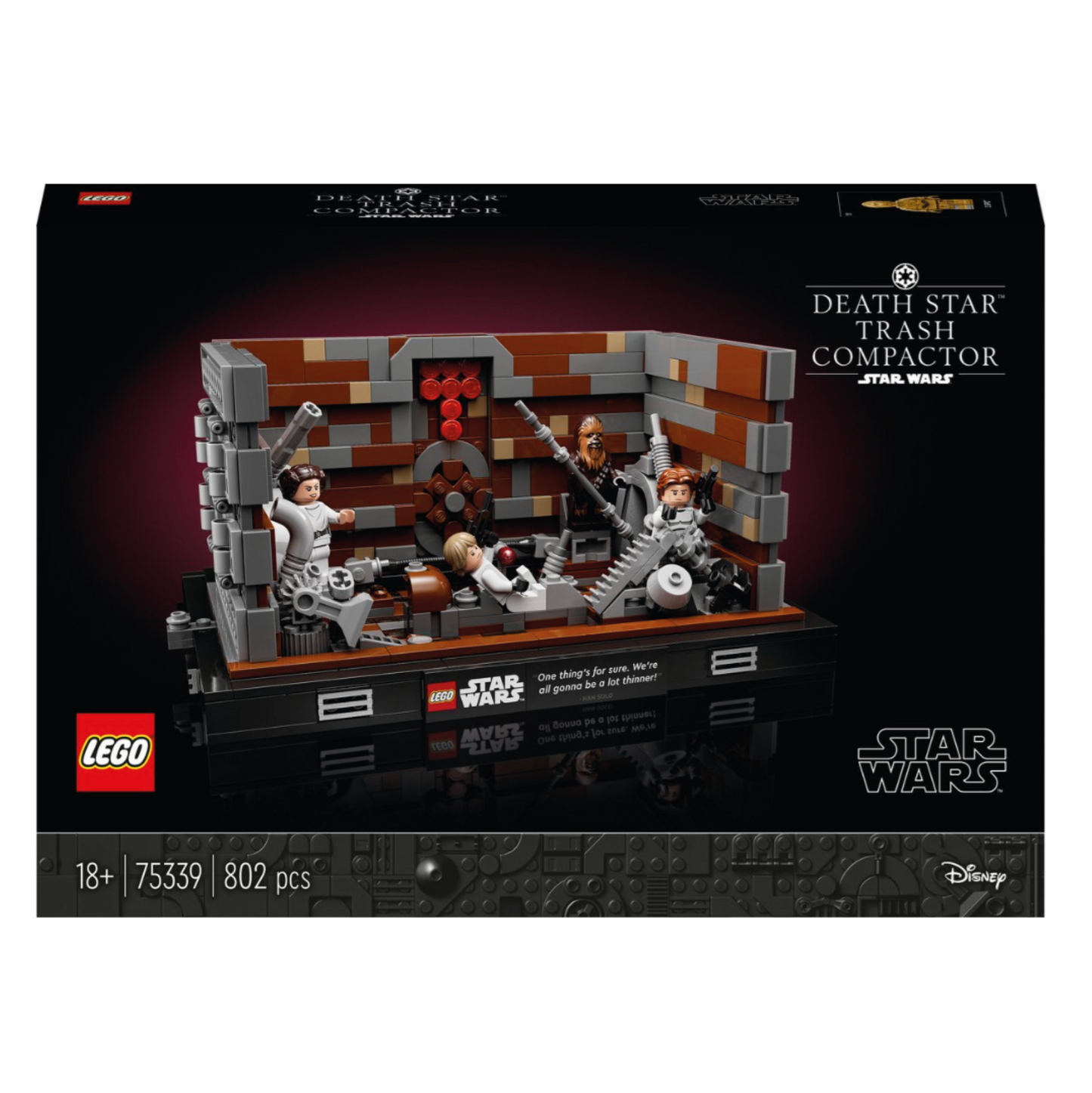 LEGO Death Star Afvalpers diorama - 75339