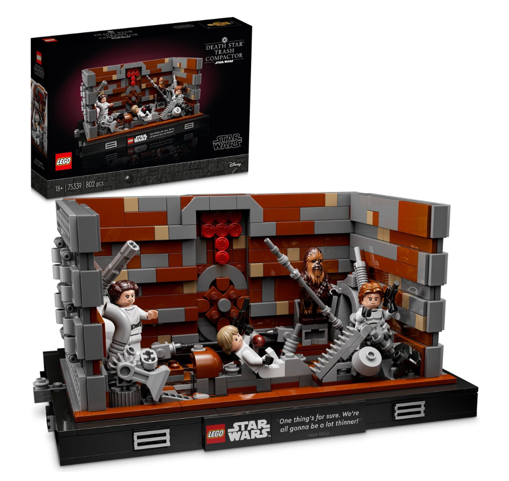 LEGO Death Star Afvalpers diorama - 75339