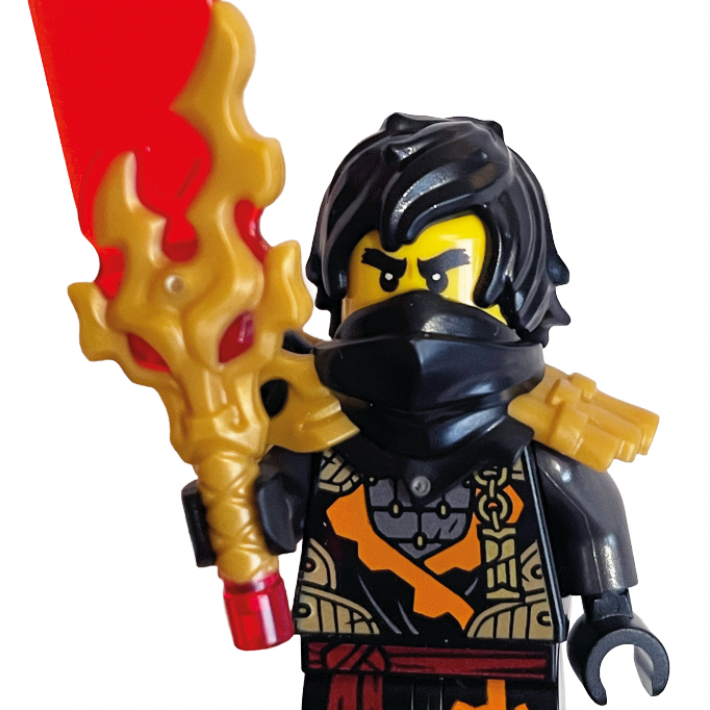 Cole LEGO Ninjago Minifigure NJO0970 Dragons Rising Earth Ninja