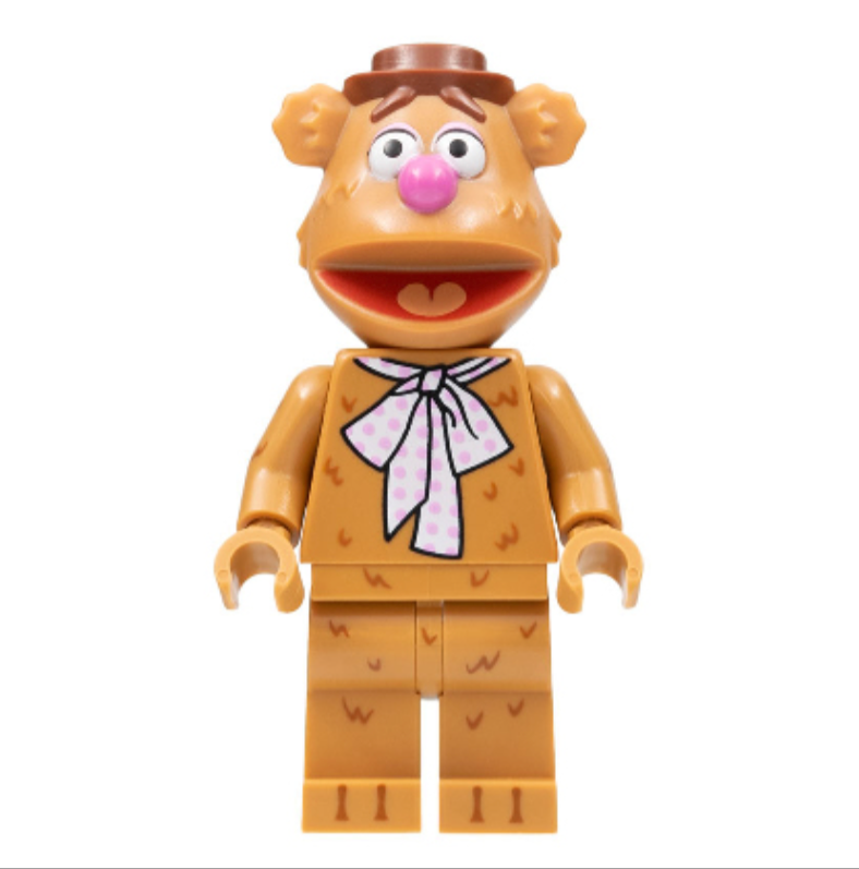 Fozzie Bear LEGO Minifigure COLTM07 The Muppets Series