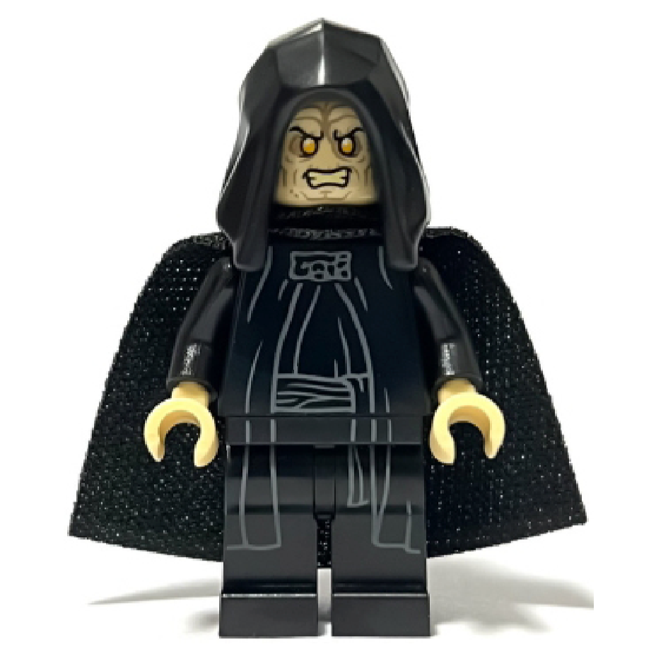 Emperor Palpatine LEGO Star Wars Minifigure SW1263 Sith Yellow Eyes