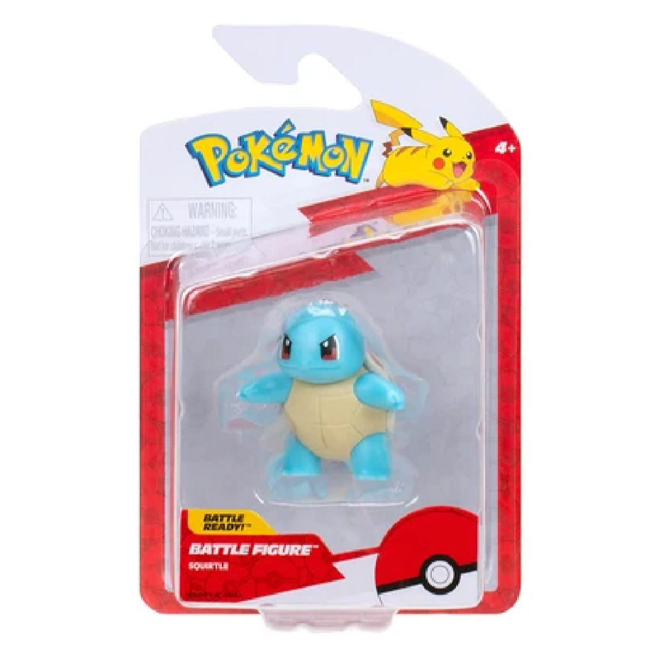Pokemon Squirtle Battle Figure Water Type Toy