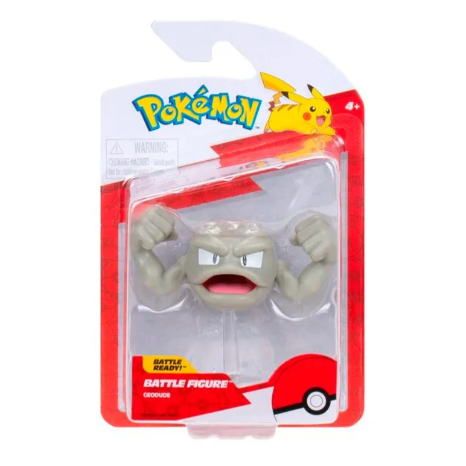 Pokemon Geodude Battle Figure Rock Type Collectible