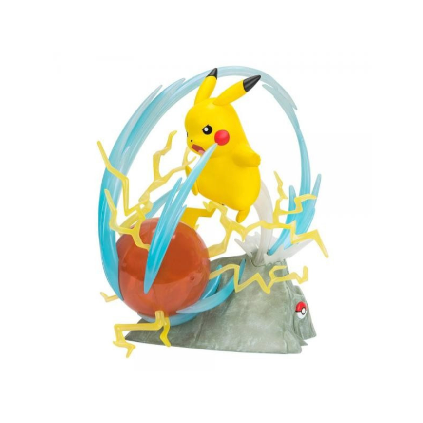 Pokemon Pikachu Deluxe Statue Articulated Figure PVC Collectible