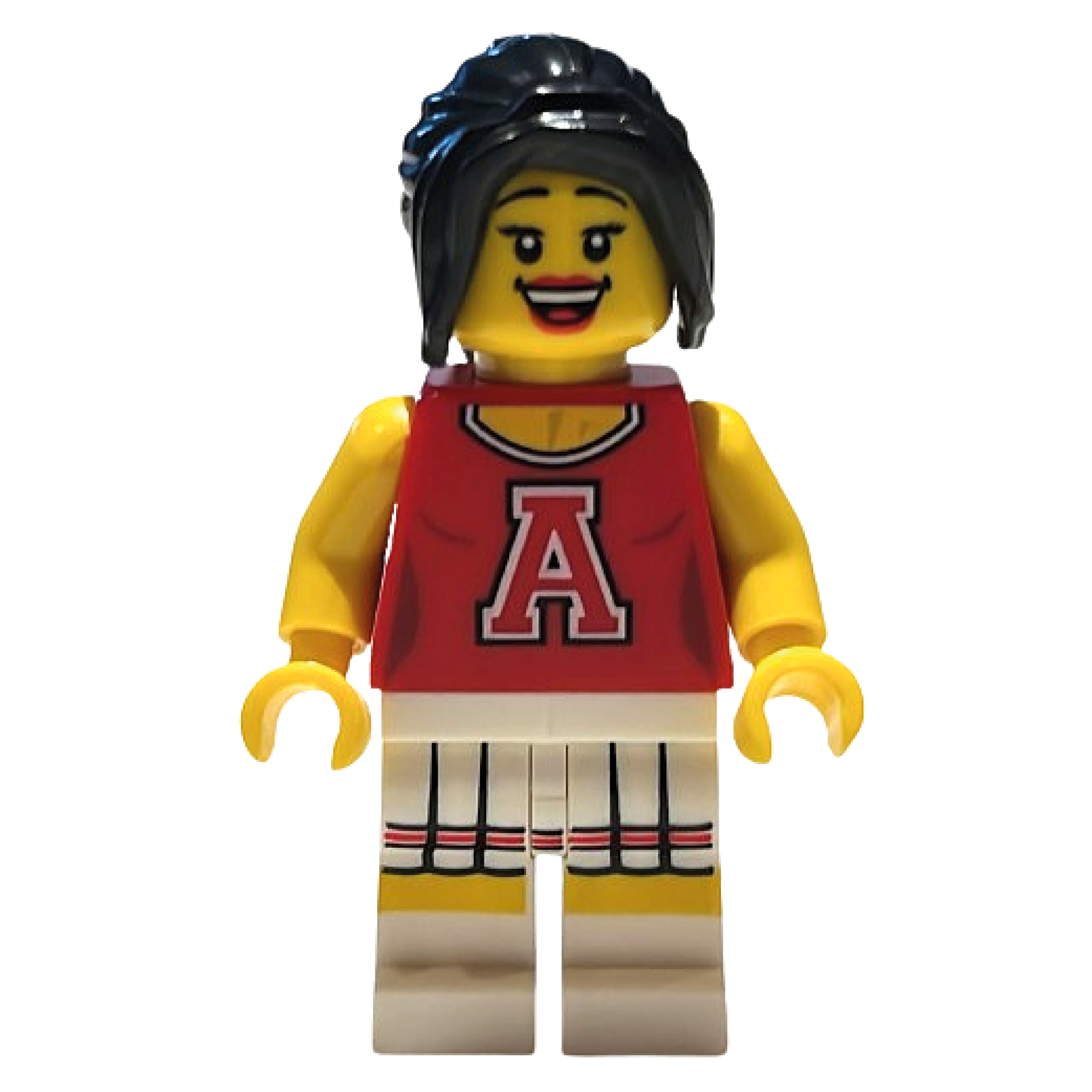 LEGO Minifigures Series 8 Red Cheerleader – Red Cheerleader Minifigure