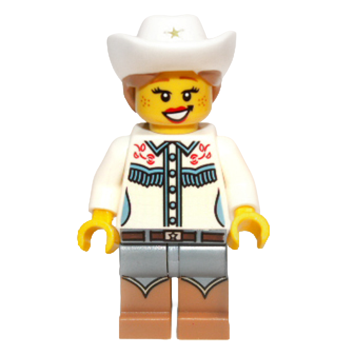 LEGO Minifigures Series 8 Cowgirl – Wild West Cowgirl Minifigure