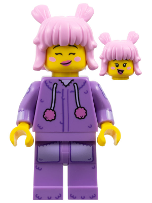 Minifig col453 - Plush Toy Collector, Series 27 (Minifigure Only without Stand and Accessories)