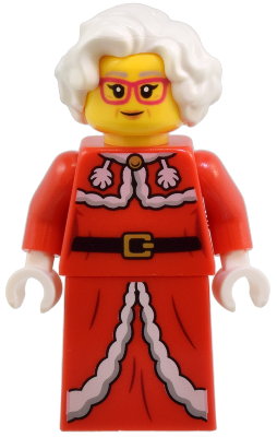 Minifig hol361 - Mrs. Claus - Red Dress