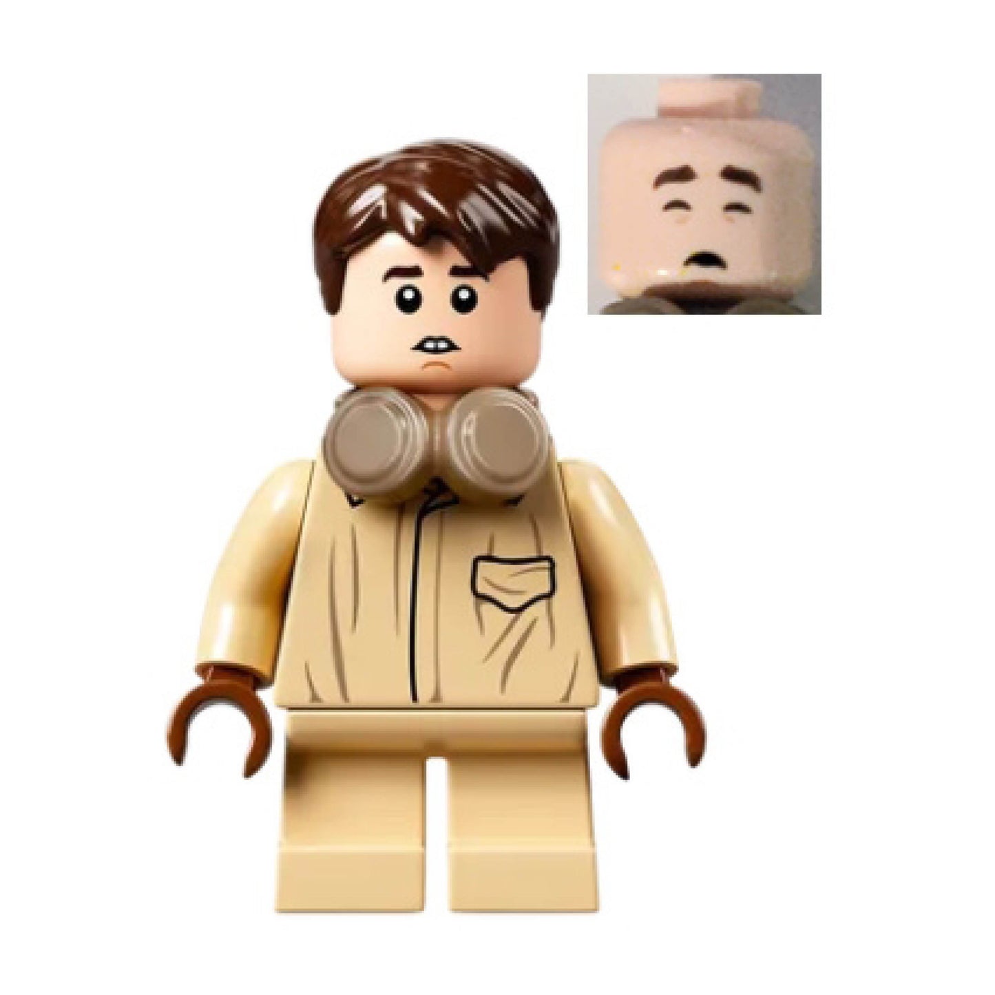 Neville Longbottom - Coveralls, Headphones, Tan Short Legs