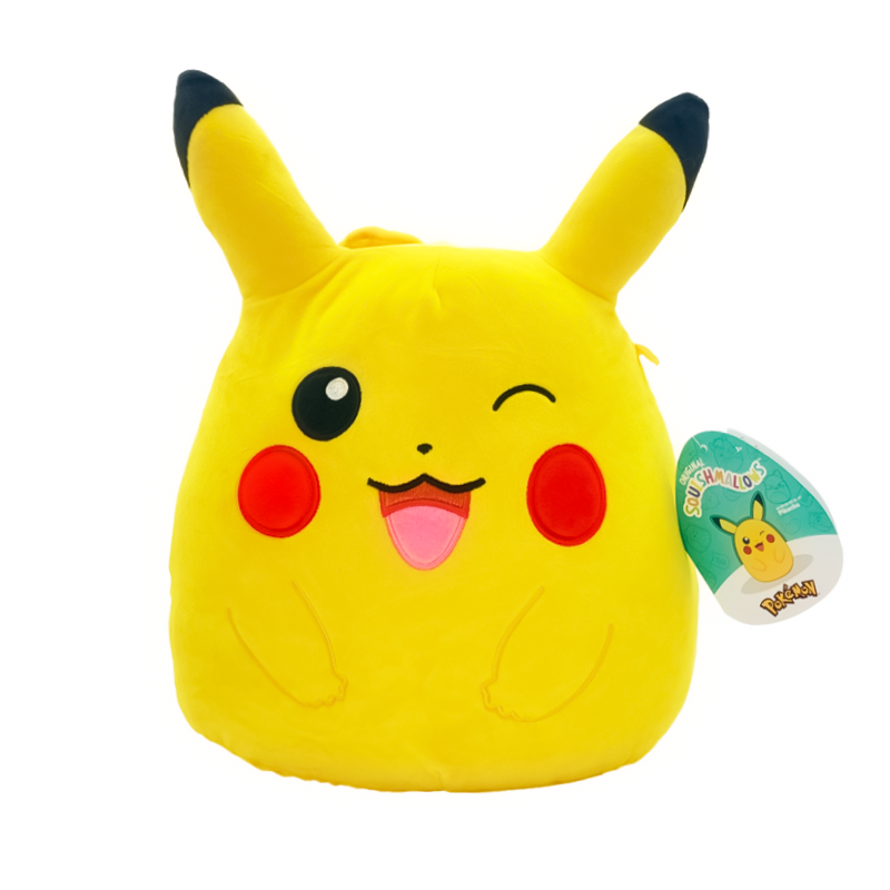 Pokemon Pikachu Squishmallows 32cm knipoog