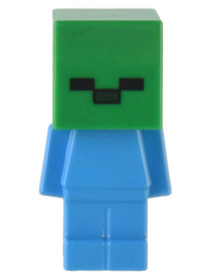 Minifig min127 - Baby Zombie - Plain Torso (Chicken Jockey)