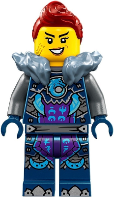 Minifig njo0856 - Jordana - Fur Collar