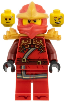 LEGO Kai ZX – Legacy met Schouderpantser en Hoofdband | NINJAGO Minifiguur