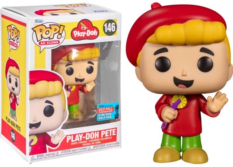 Funko Pop Ad Icons Play-Doh Pete #146 FunKon 2021 Exclusive Vinyl Figure