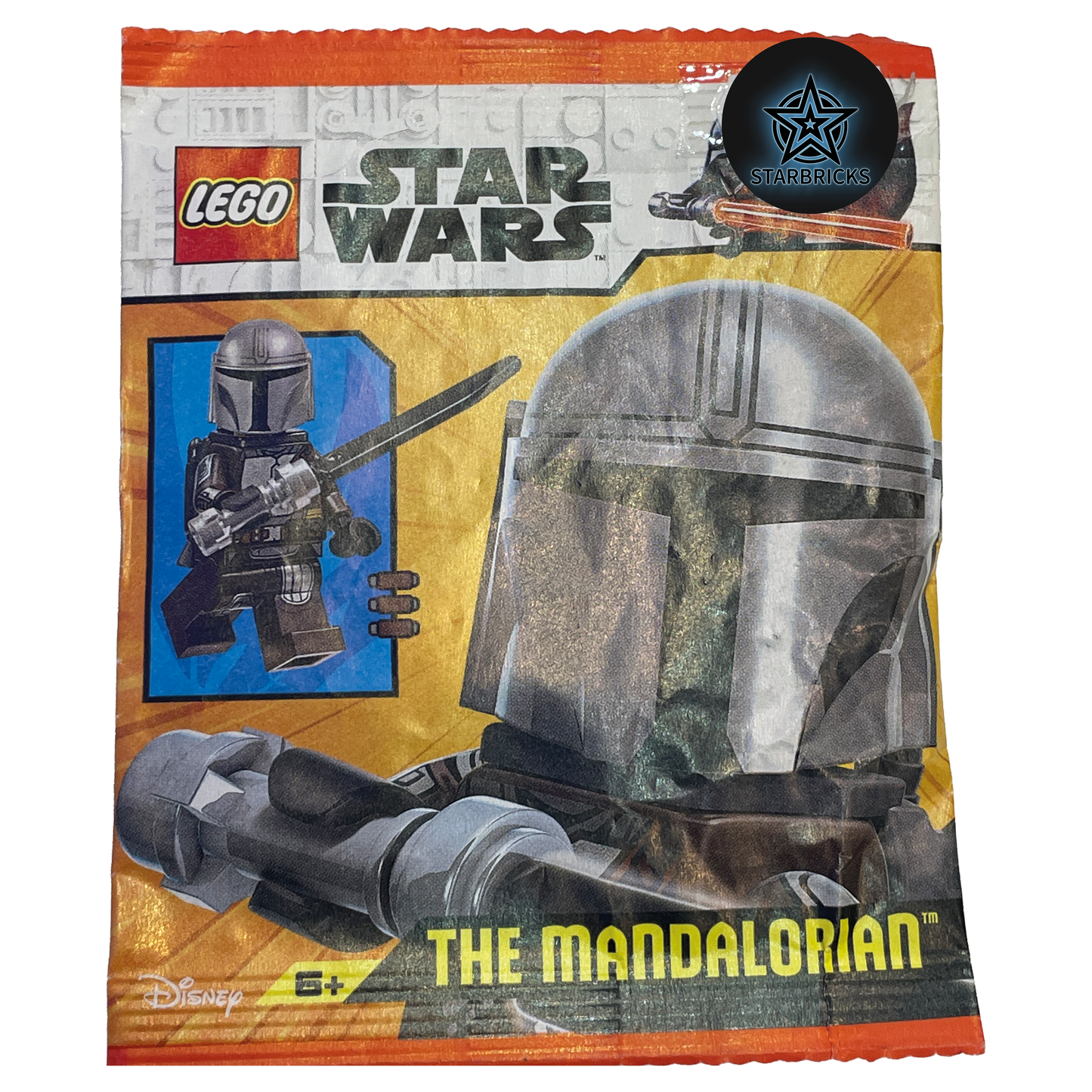 LEGO Star Wars Mandalorian Minifigure Paper Bag 912508 Polybag