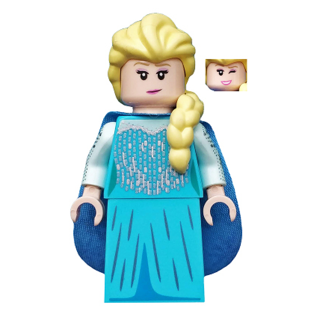 Elsa LEGO Disney Minifigure – Collectible Toy Gift Fans