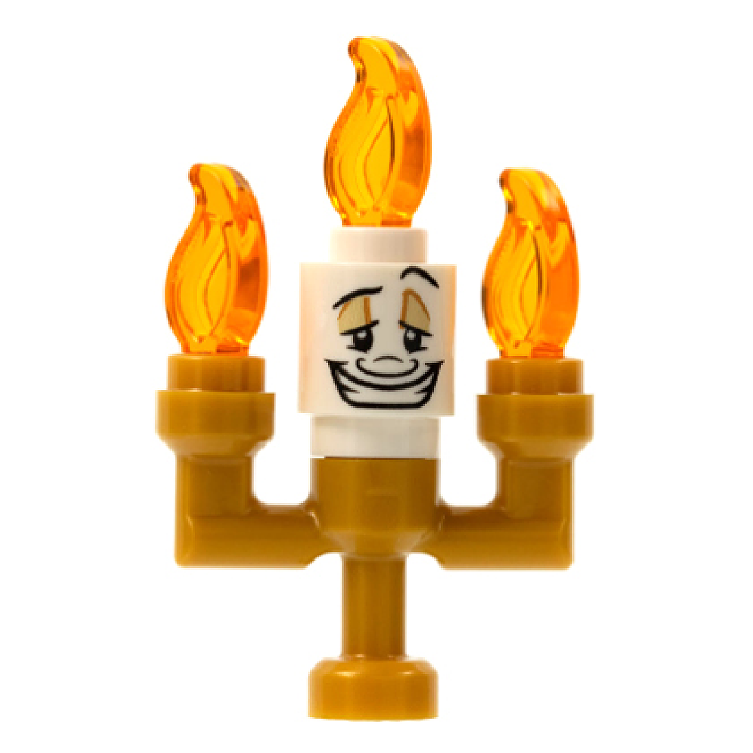 LEGO Lumière Minifigure from Disney Princess Sets 43193-1, 43196-1 – dp121