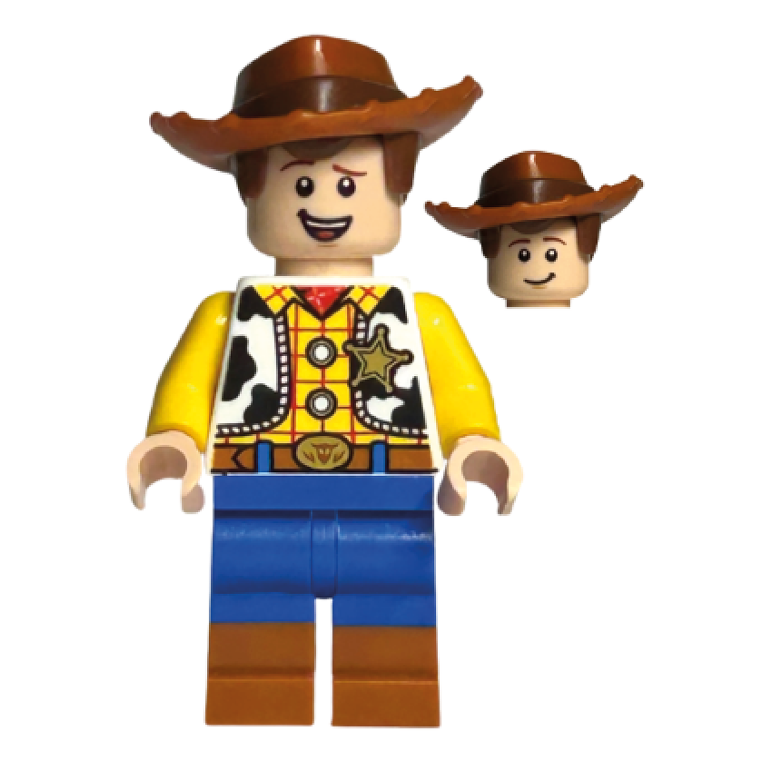 LEGO Woody Minifigure from Sets 43212-1, 10767-1, 10766-1 – Disney / Toy Story