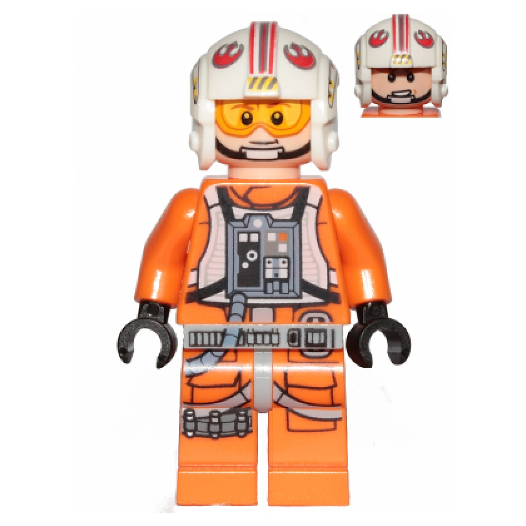 Luke Skywalker LEGO Minifigure Gift for LEGO Star Wars Fans