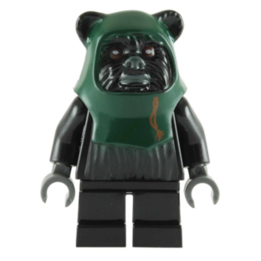 Tokkat Ewok LEGO Minifigure Gift for LEGO Star Wars Fans