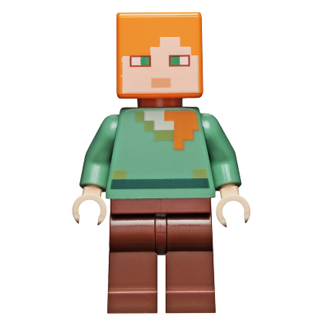 Alex LEGO Minecraft Minifigure – Collectible Toy Gift Fans