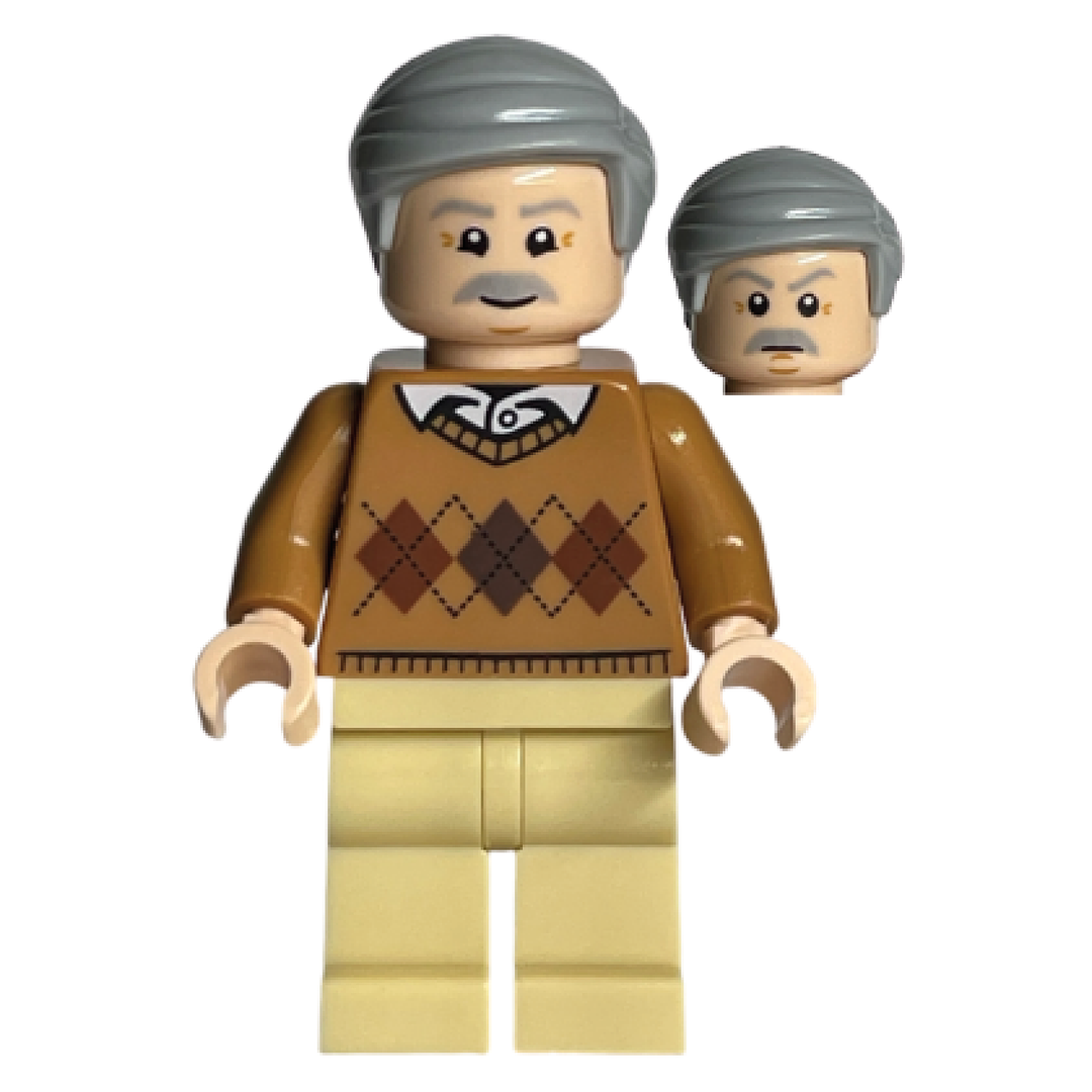 Vernon Dursley LEGO Minifigure Collectible Harry Potter – Wizarding World Figure – Gift for LEGO Fans