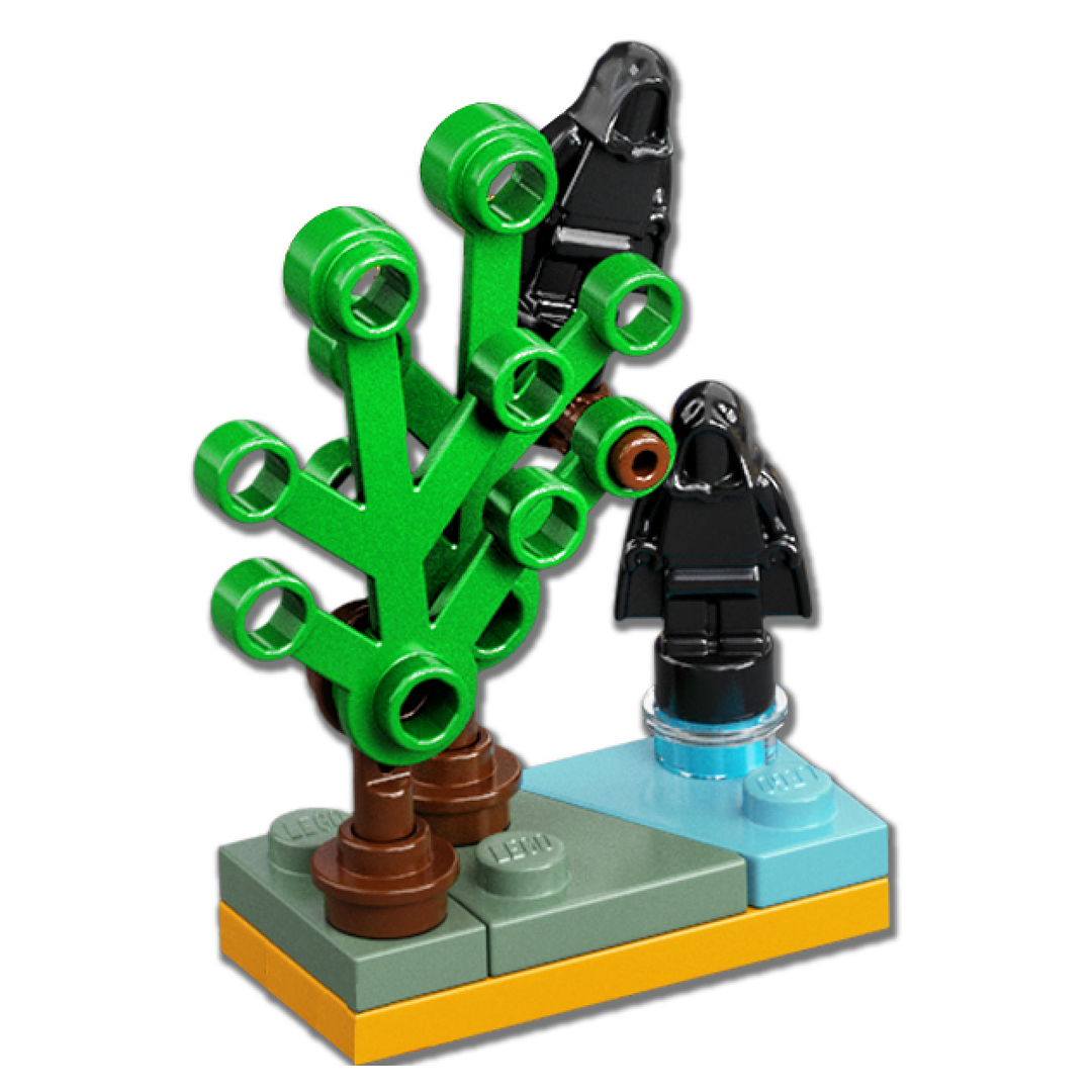 Dementor and Trees LEGO Minifigure Collectible Harry Potter – Wizarding World Figure – Gift for LEGO Fans