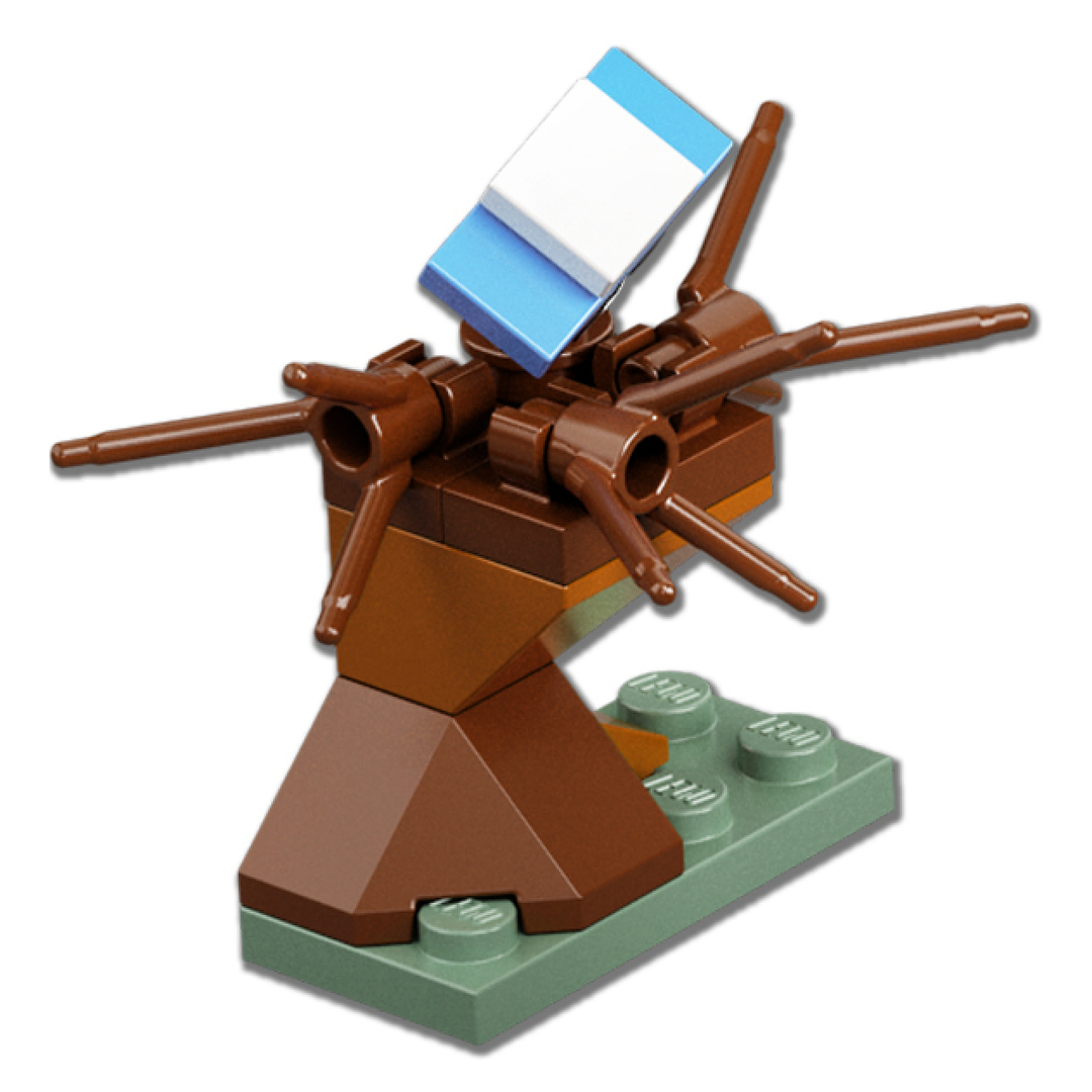 Whomping Willow LEGO Minifigure Collectible Harry Potter – Wizarding World Figure – Gift for LEGO Fans